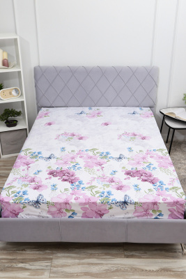 Простыня поплин Сара белый